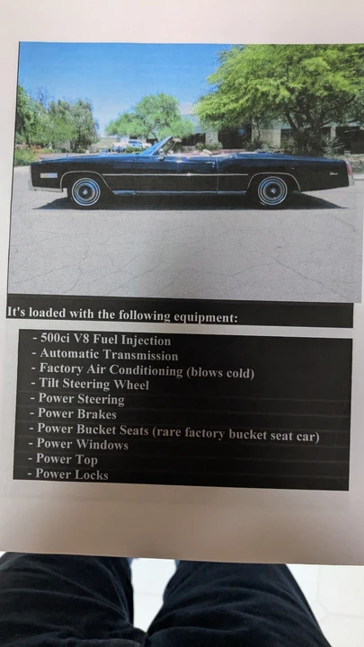 1976 Cadillac Eldorado 9th Gen - Image 12 of 15