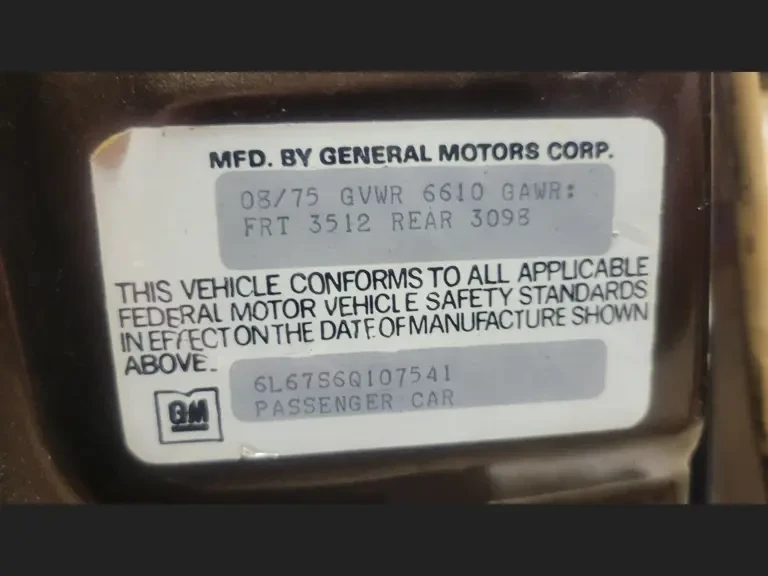 1976 Cadillac Eldorado 9th Gen - Image 28 of 29