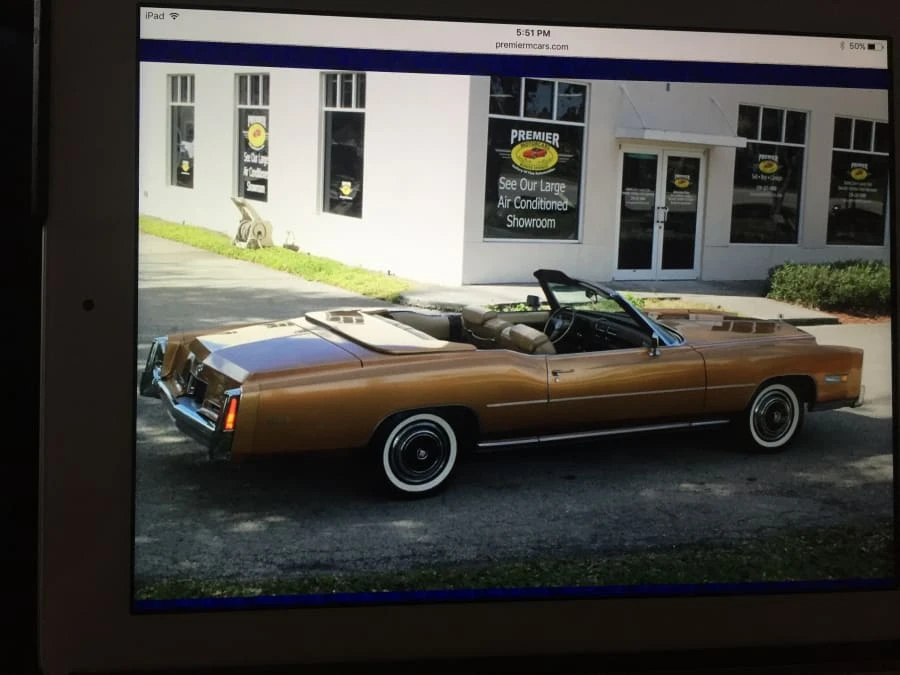 1976 Cadillac Eldorado 9th Gen - Image 3 of 4