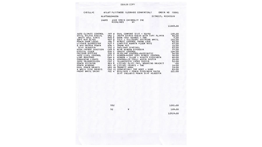 1976 Cadillac Eldorado 9th Gen - Image 27 of 29