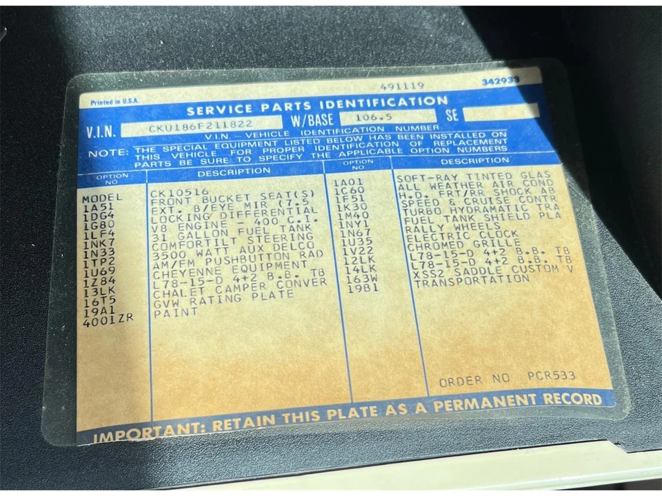 1976 Chevrolet K5 Blazer 2nd Gen - Image 22 of 31