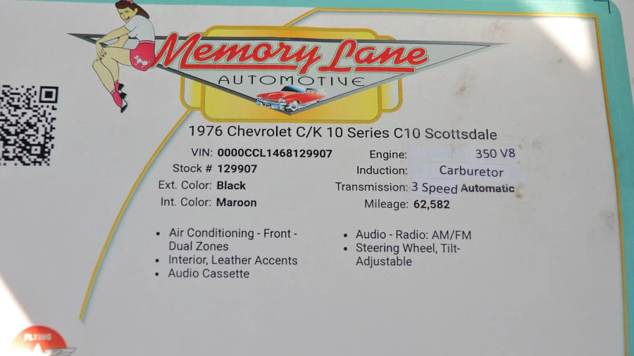 1976 Chevrolet C/K 3rd Gen - Image 28 of 28