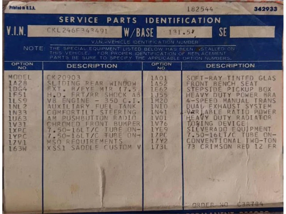 1976 Chevrolet C/K 3rd Gen - Image 11 of 12