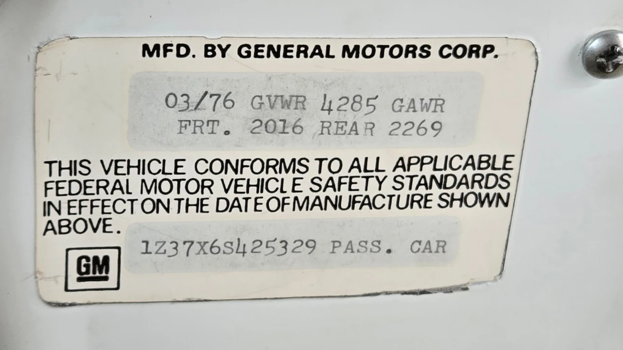 1976 Chevrolet Corvette C3 - Image 19 of 27