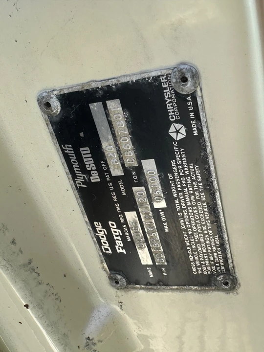 1976 Dodge Ram Van - Image 12 of 14