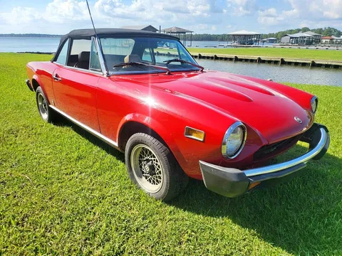1976 Fiat 124 Spider Abarth Convertible 2D
