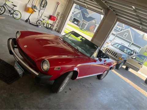 1976 Fiat 124 Spider Classica Convertible 2D