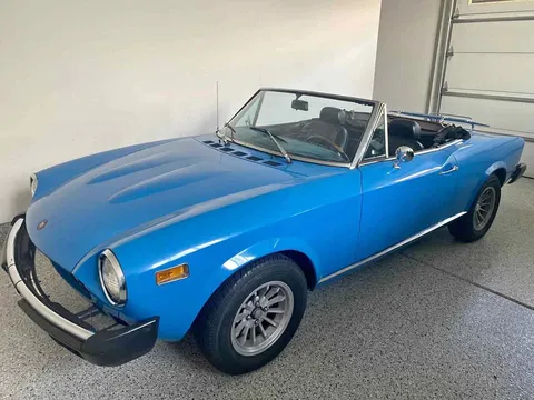 1976 Fiat 124 Spider Convertible
