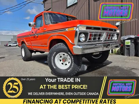 1976 Ford F-100 4 Speed Manual / 428Ci / 4X4 / Rcsb