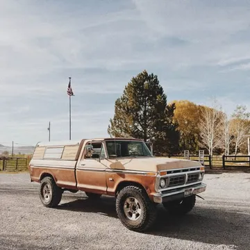 1976 Ford F250 Regular Cab HD Long Bed
