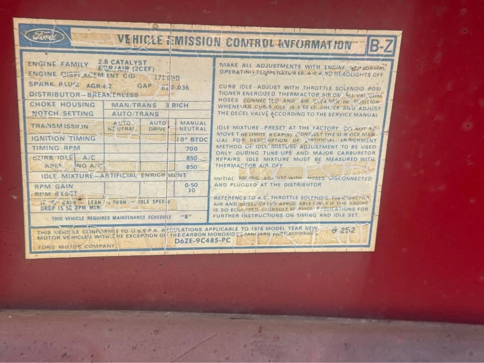 1976 Ford Mustang 2nd Gen - Image 8 of 10