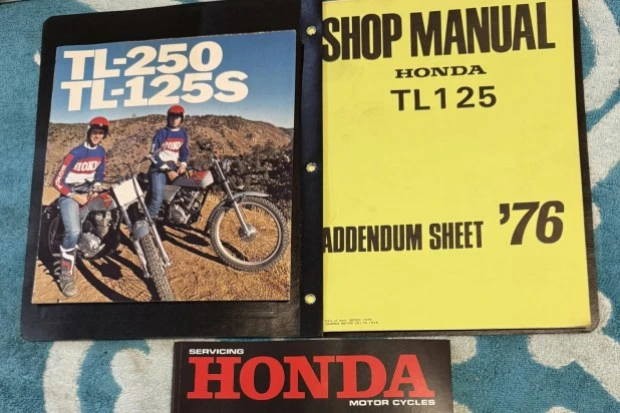 1976 Honda TL125 & TL250 - Image 8 of 8