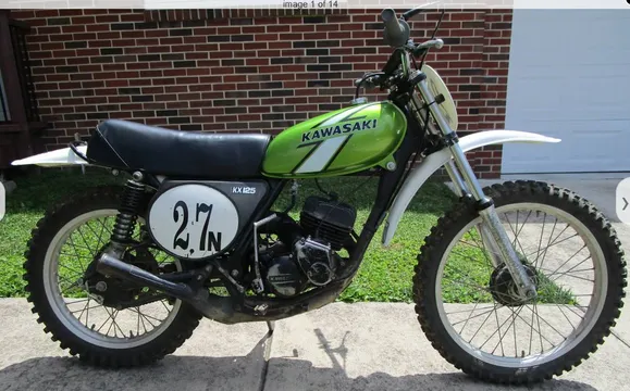 1976 Kawasaki KX125-A3