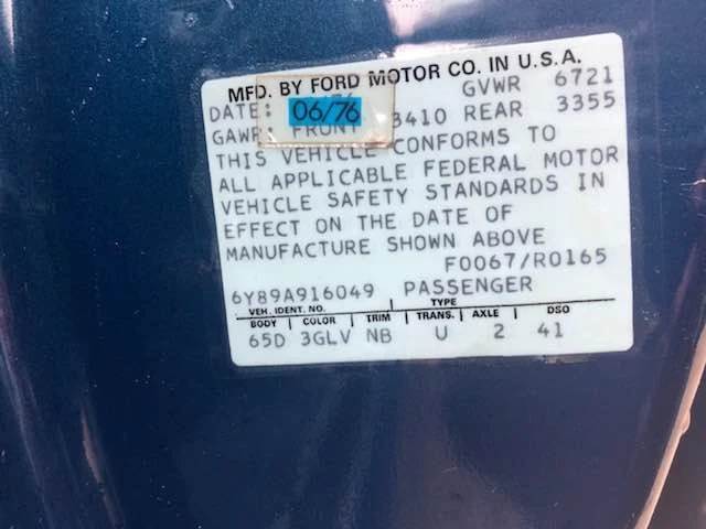 1976 Lincoln Continental 5th Gen - Image 11 of 11