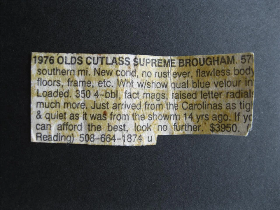 1976 Oldsmobile Cutlass Supreme - Image 15 of 18