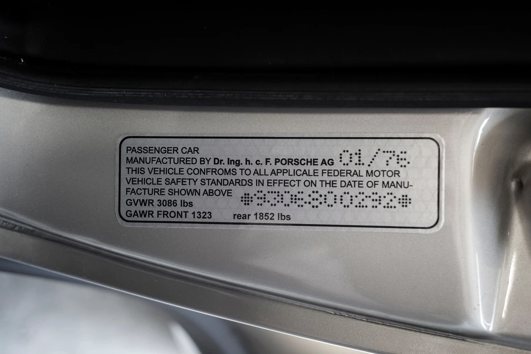 1976 Porsche 930 Turbo - Image 24 of 31