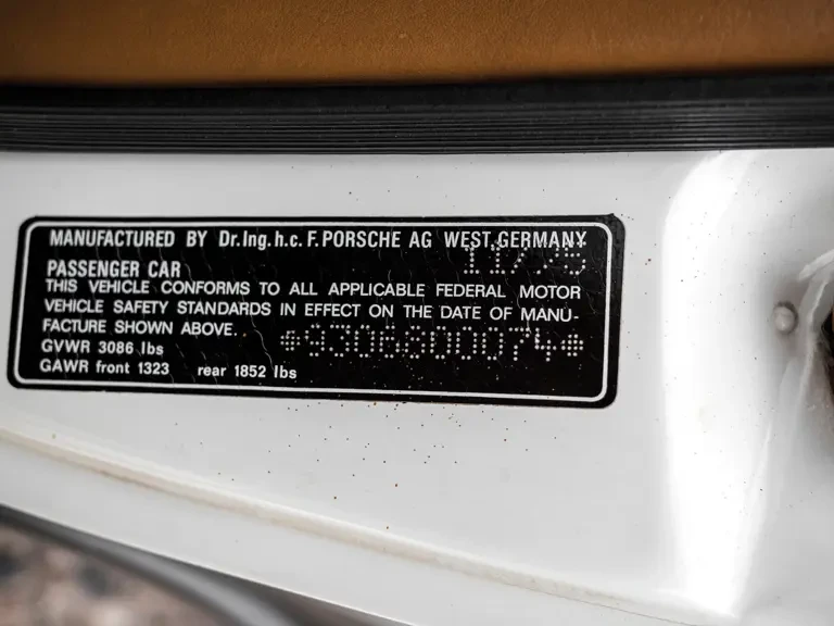 1976 Porsche 930 Turbo - Image 26 of 26
