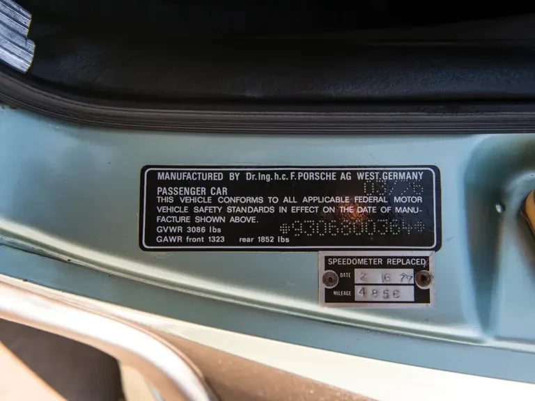 1976 Porsche 930 Turbo - Image 18 of 24