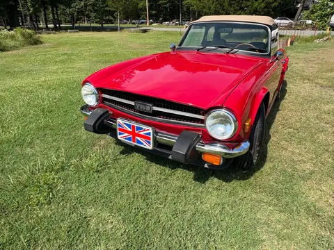 1976 Triumph TR-6 Chrome Bumper