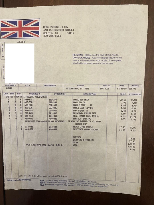 1976 Triumph TR6 (US-spec) - Image 30 of 31