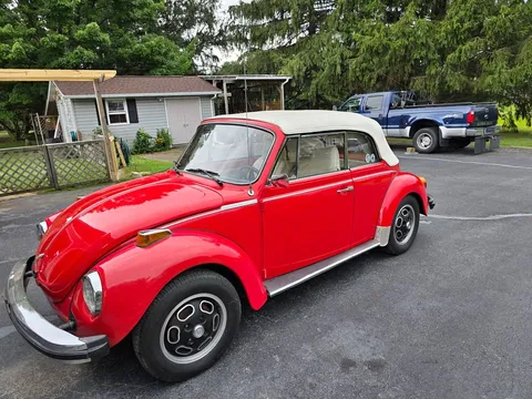 1976 Volkswagen Super Beetle Convertible