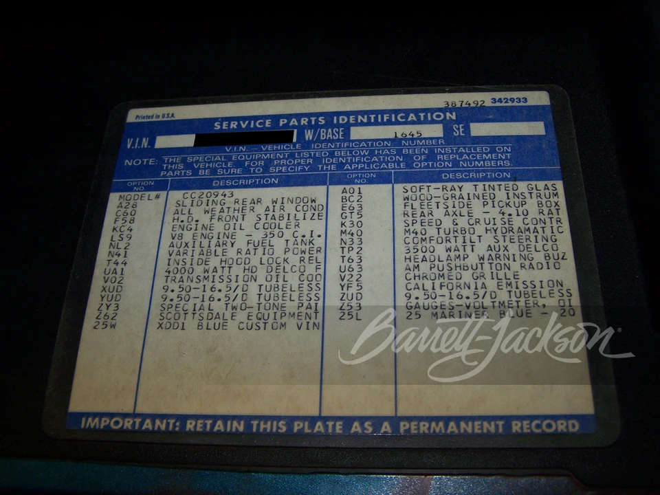 1977 Chevrolet C/K 3rd Gen - Image 3 of 31