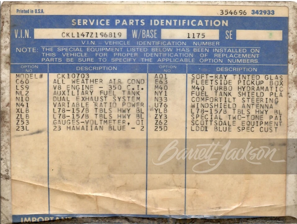 1977 Chevrolet C/K 3rd Gen - Image 22 of 22