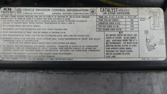 1977 Cadillac Eldorado 9th Gen - Image 18 of 31