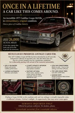 1977 Cadillac Coupe DeVille