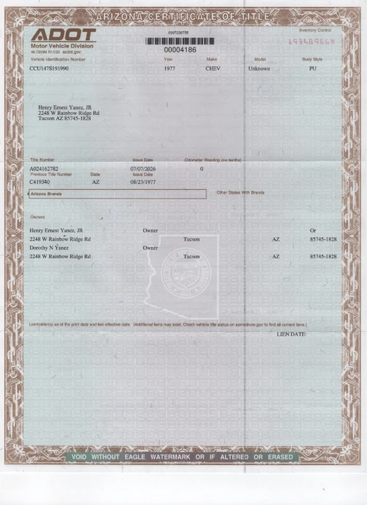 1977 Chevrolet C/K 3rd Gen - Image 19 of 20