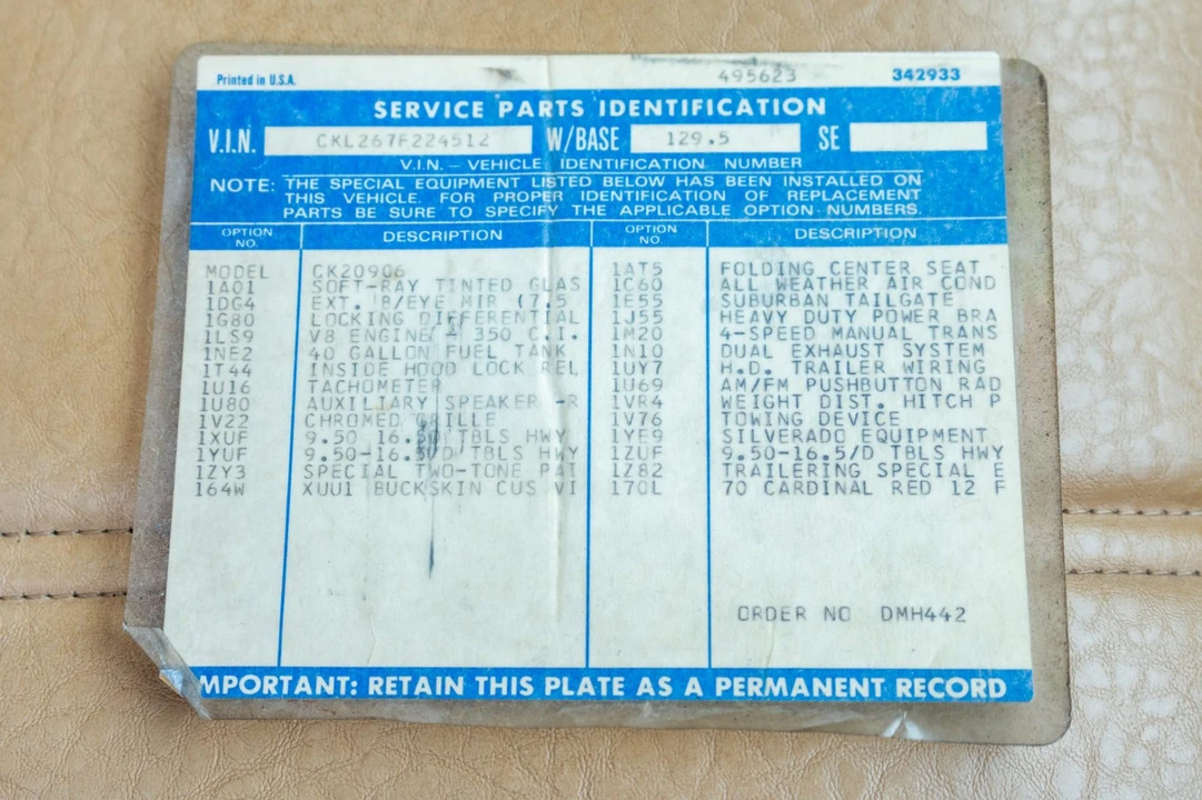 1977 Chevrolet Suburban 7th Gen - Image 8 of 8