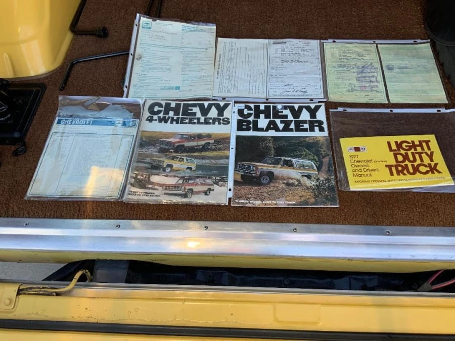 1977 Chevrolet K5 Blazer 2nd Gen - Image 12 of 12