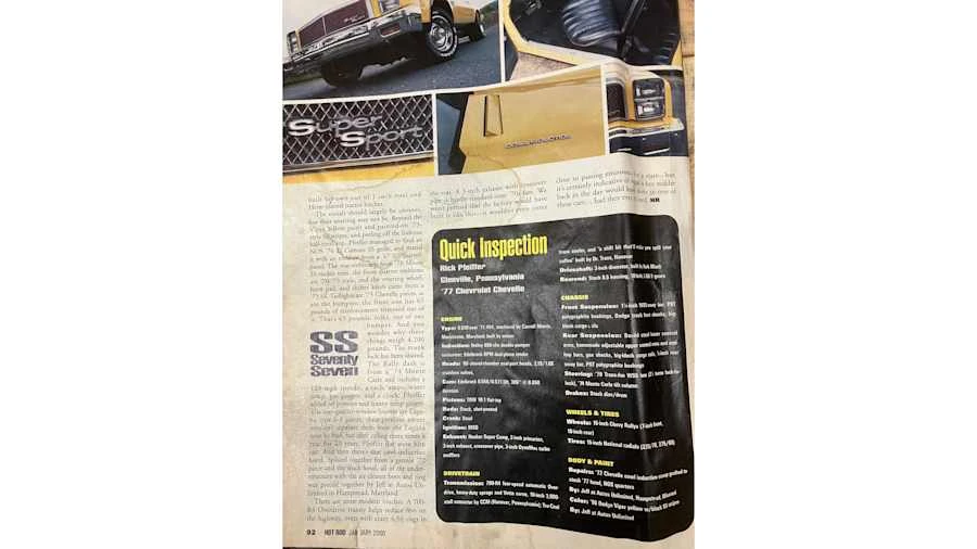 1977 Chevrolet Malibu - Image 20 of 21