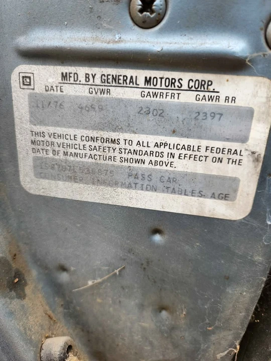 1977 Chevrolet Camaro 2nd Gen - Image 11 of 11