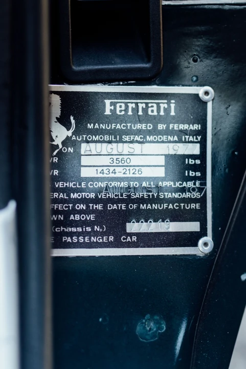 1977 Ferrari 308 GTB - Image 18 of 31