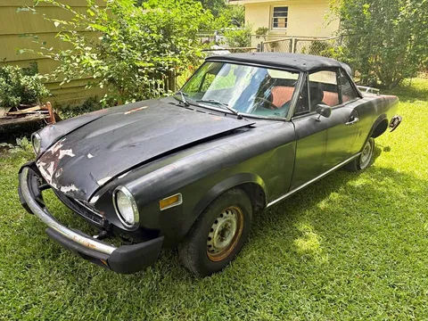 1977 Fiat 124 Spider Abarth Convertible 2D