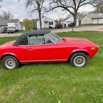 1977 Fiat 124 Spider Classica Convertible 2D
