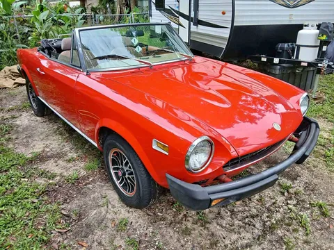 1977 Fiat 124 Spider Classica Convertible 2D