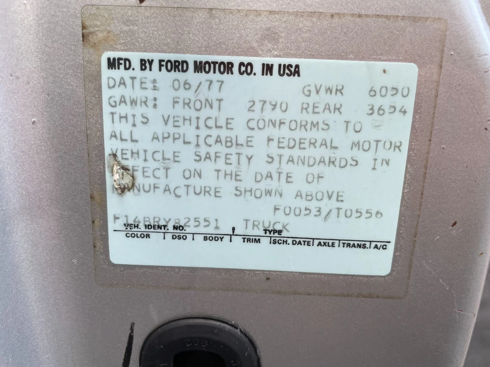 1977 Ford F-Series 5th Gen - Image 18 of 21