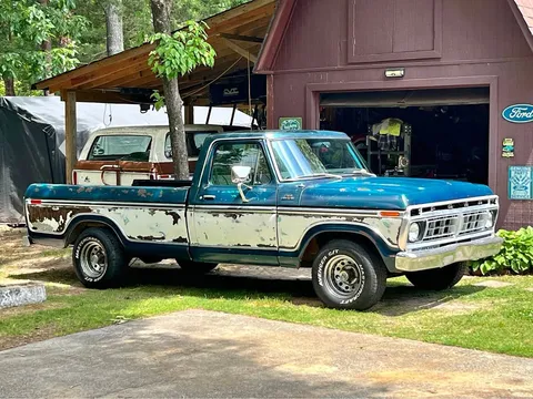 1977 Ford F1 F100 Custom Rwd