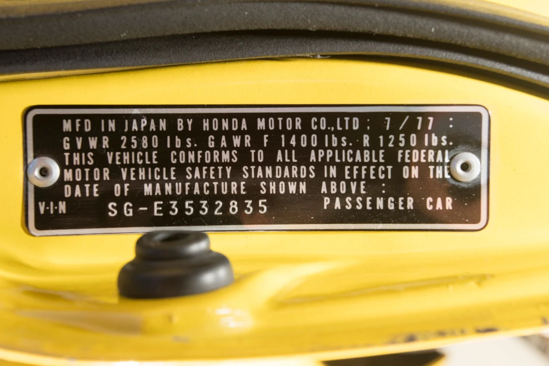 1977 Honda Civic 1st Gen - Image 10 of 31