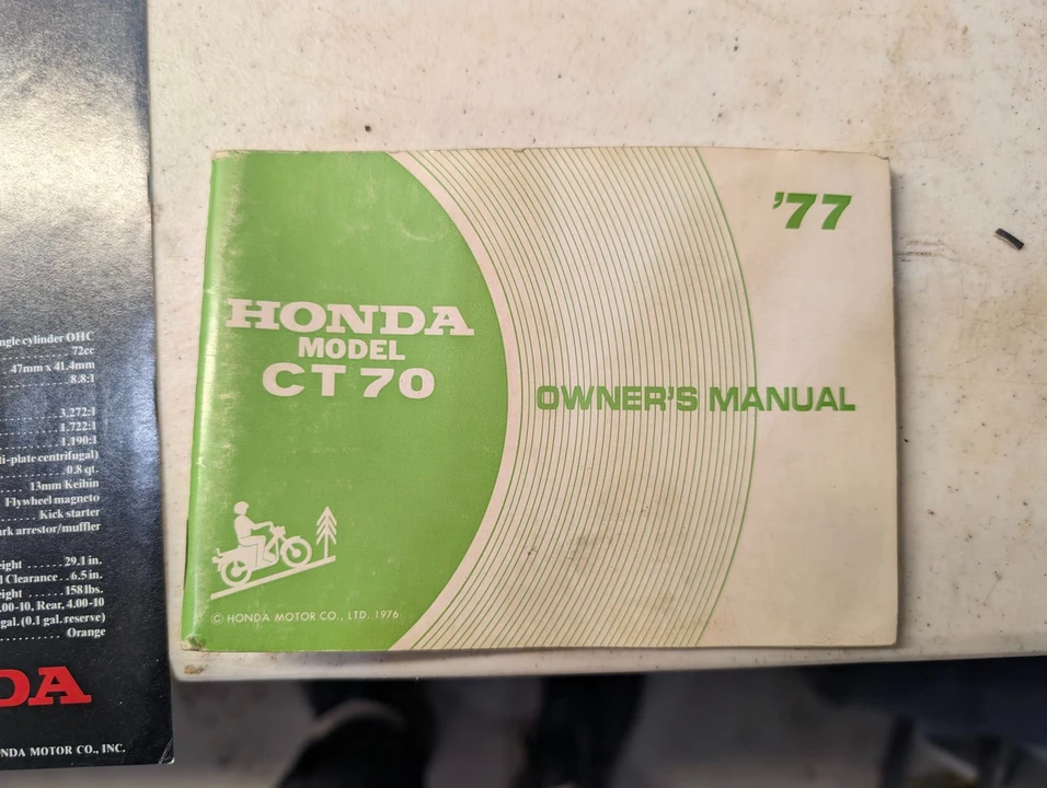 1977 Honda CT70 - Image 28 of 31