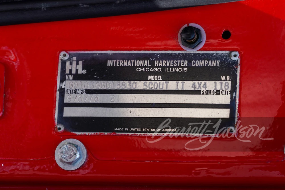 1977 International Harvester Scout - Image 12 of 12