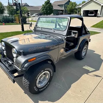 1977 Jeep CJ-7 Golden Eagle