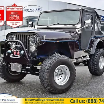 1977 Jeep CJ Collector Piece Restomod Winch