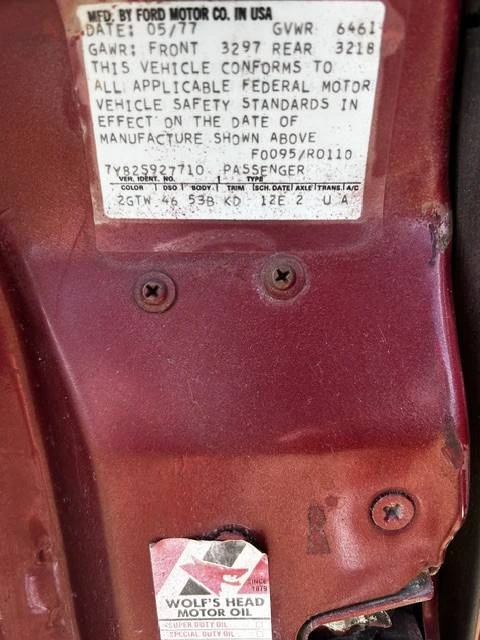1977 Lincoln Continental 5th Gen - Image 12 of 20