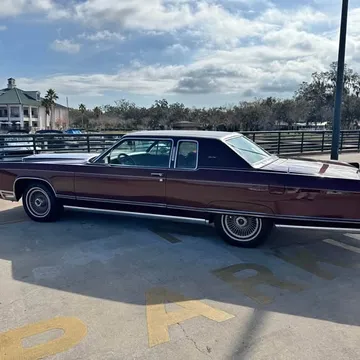 1977 Lincoln Mark V Town Coupe