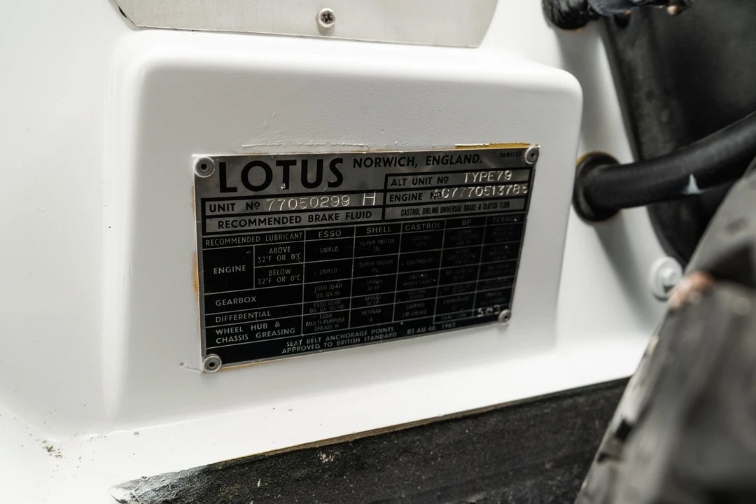 1977 Lotus Esprit Series 1 - Image 20 of 21