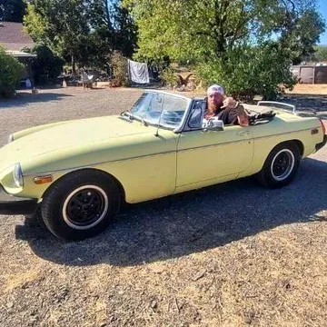 1977 MG Convertible+ Yellow