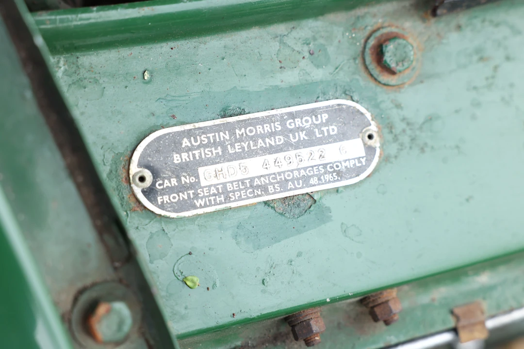 1977 MG MGB GT - Image 7 of 9